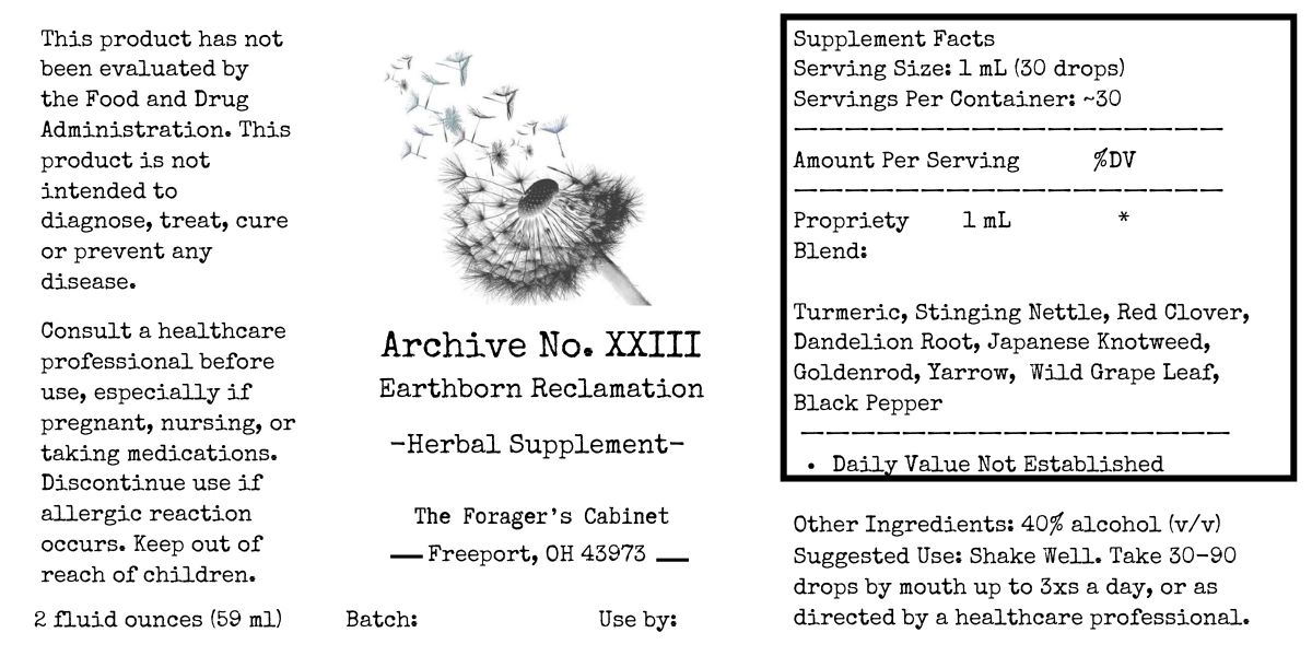 Archive No. XXIII — Earthborn Reclamation - Image 2
