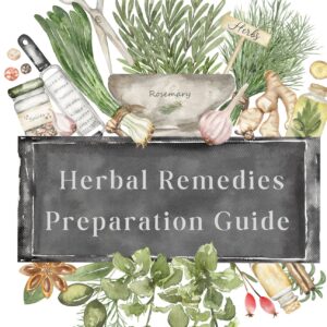 Herbal Remedies Preparations Guide