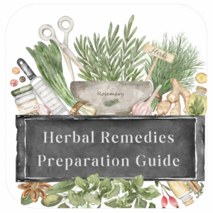 Herbal Remedies Preparations Guide