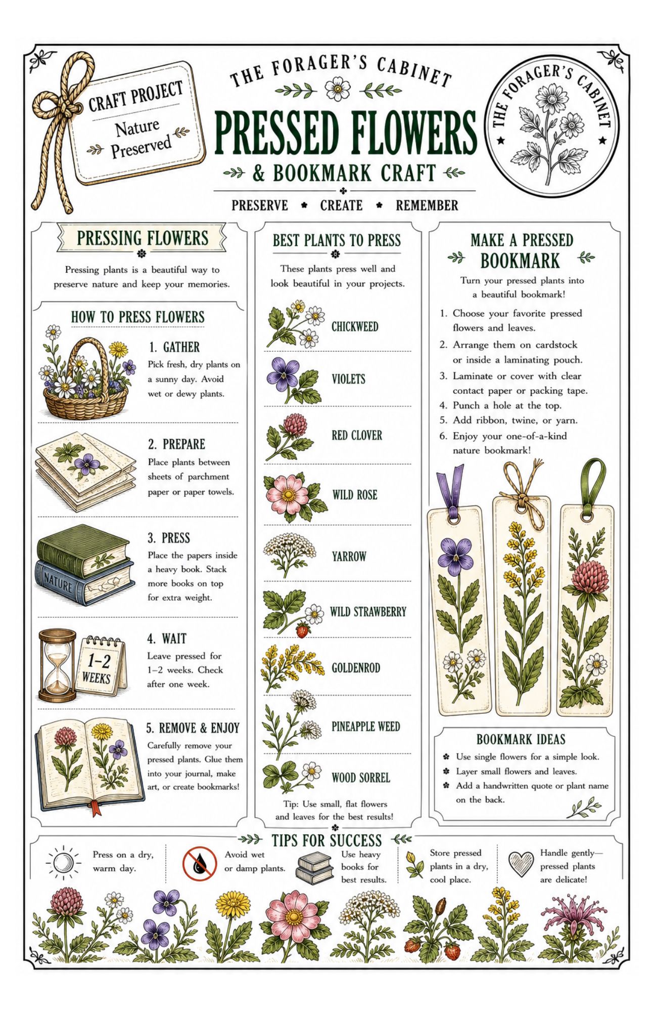 Plants to Forage Nature Study Adventure Bundle | 100+ Printable Pages - Image 8